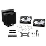 be quiet! Pure Rock Pro 3 LX CPU Cooler, Universal Socket, 2 x Light Wings Fans, 2000RPM, only 34.8dB(A) at maximum fan speed, 250W TDP, 3-year manufacturer's warranty