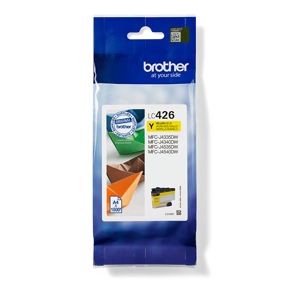 Brother LC-426Y ink cartridge 1 pc(s) Original Yellow