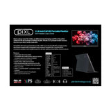 piXL PM156C 15.6 Inch 60Hz Full HD IPS Widescreen Portable Monitor with USB-C, Mini HDMI & Speakers with Foldable Case & Stand